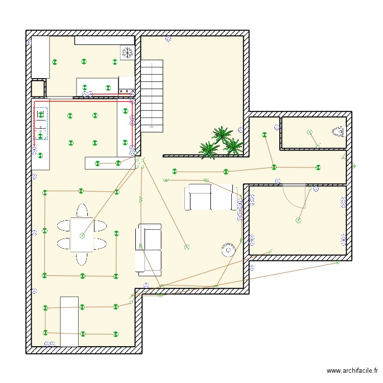 MAISON ABREST FINAL. Plan de 14 pièces et 188 m2