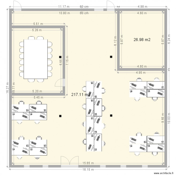 BZV NEW OFFICES. Plan de 0 pièce et 0 m2