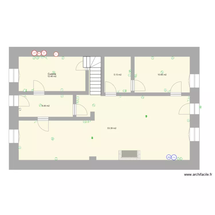 maison jussy 2. Plan de maison jussy 2. Plan de