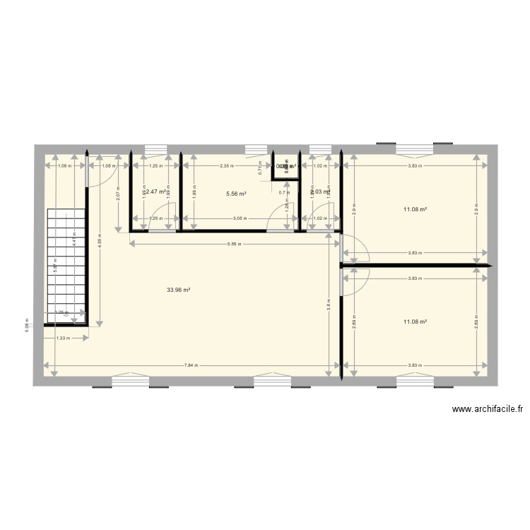 Renov Garage. Plan de 0 pièce et 0 m2