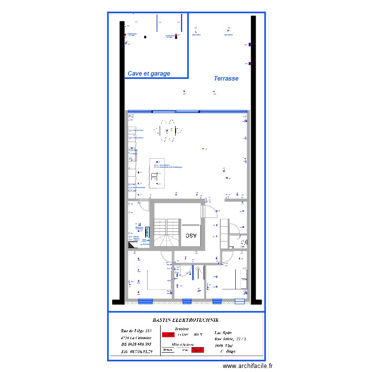 Chantier Trairie. Plan de 0 pièce et 0 m2