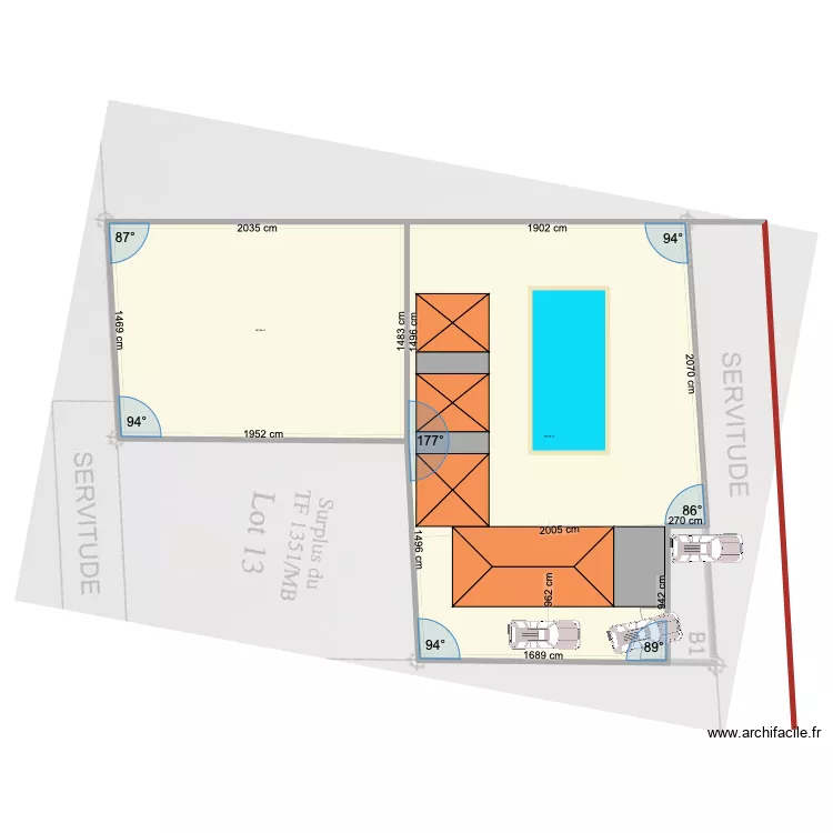 SALY VILLA ANTHONY v600m. Plan de SALY VILLA ANTHONY v600m. Plan de