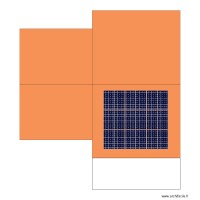 Toiture avec panneaux photovoltaïques