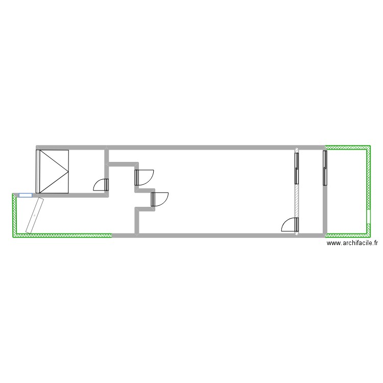 49 array. Plan de 4 pièces et 131 m2