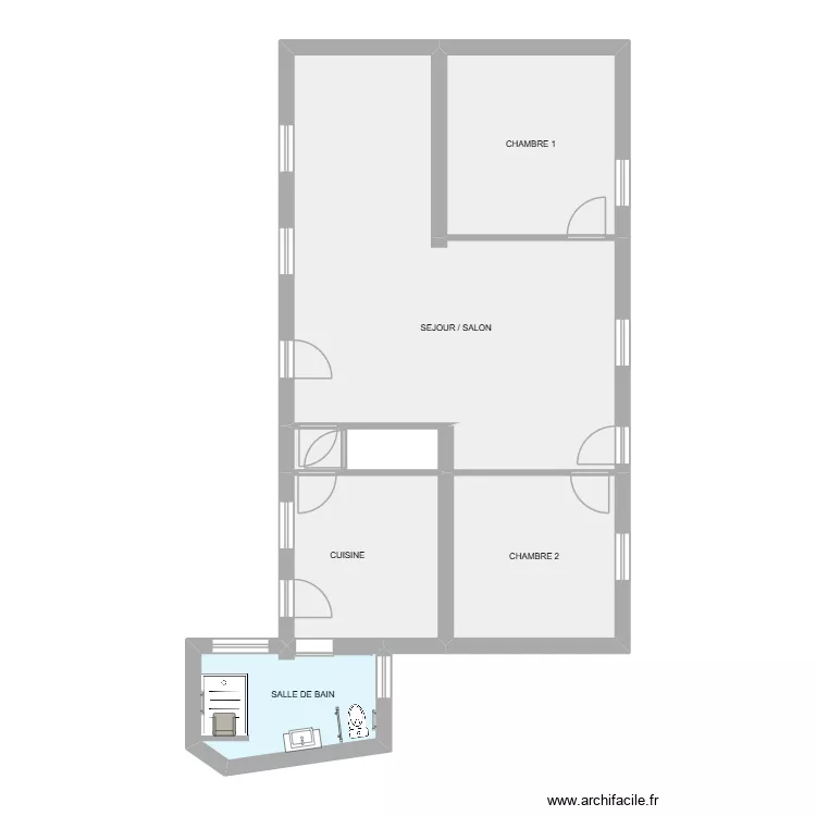 ALL RDC EA. Plan de 7 et 86 m² ALL RDC EA. Plan de 7 et 86 m²