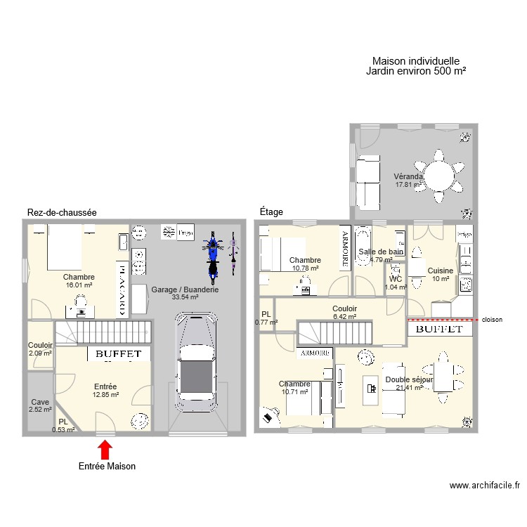 PIERSON Remi. Plan de 0 pièce et 0 m2