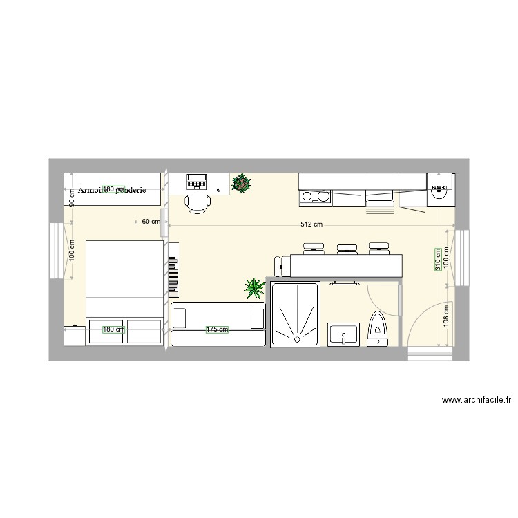 102 OBERKAMPF  2 MEUBLE. Plan de 0 pièce et 0 m2