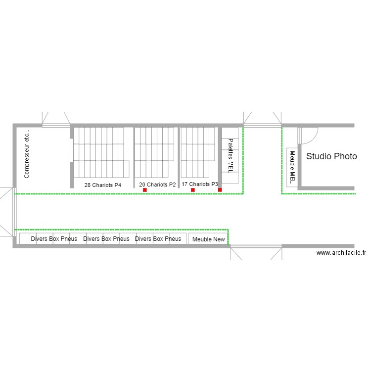 Plan ancien Atelier V2. Plan de 0 pièce et 0 m2