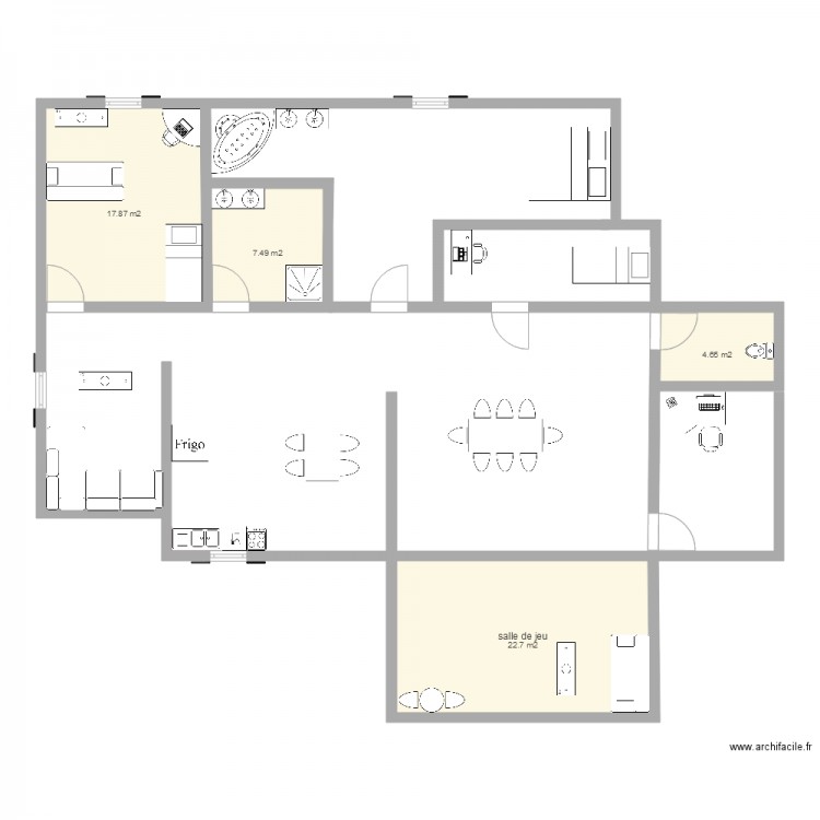 maison robinet. Plan de 0 pièce et 0 m2