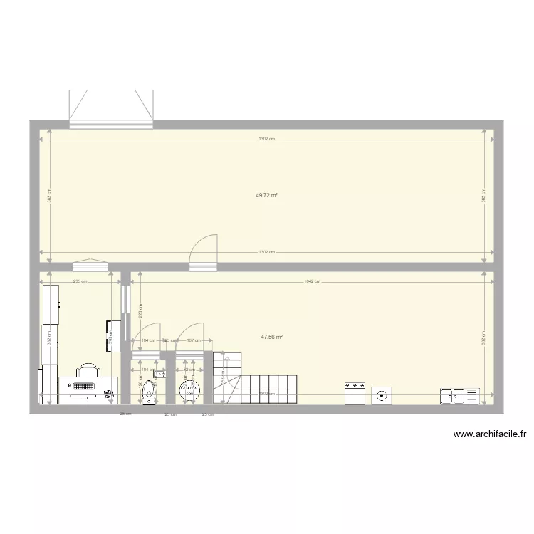 GARAGE. Plan de 