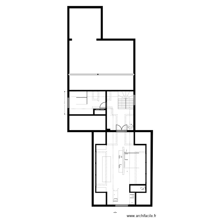 Roy étage 3. Plan de 10 pièces et 205 m2