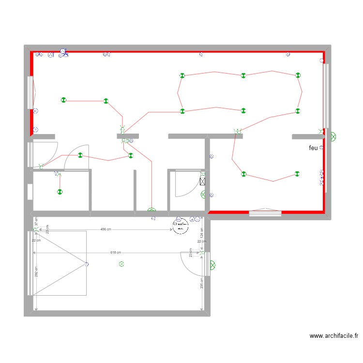 maison lievin. Plan de 0 pièce et 0 m2