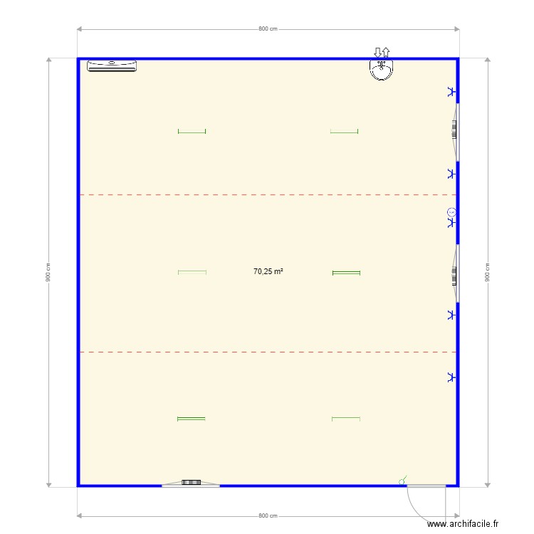 La potagerie d4antan ASBL. Plan de 0 pièce et 0 m2