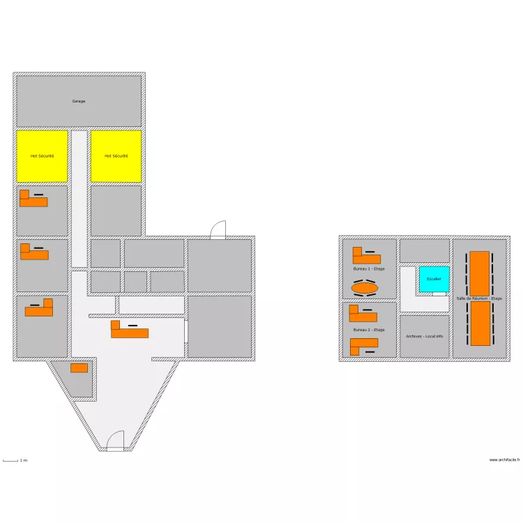 KHEOPS Pessac. Plan de 