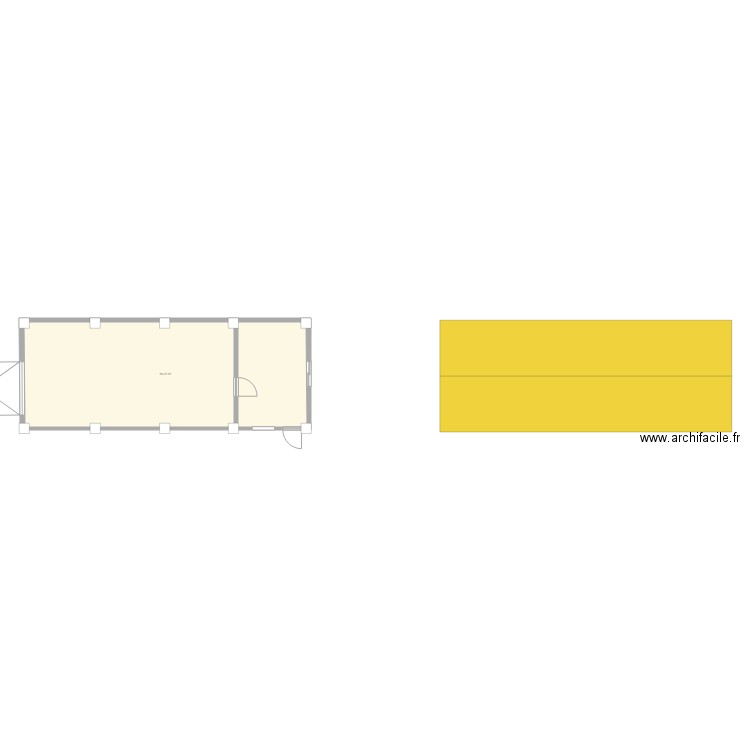plan hangar wiers. Plan de 0 pièce et 0 m2