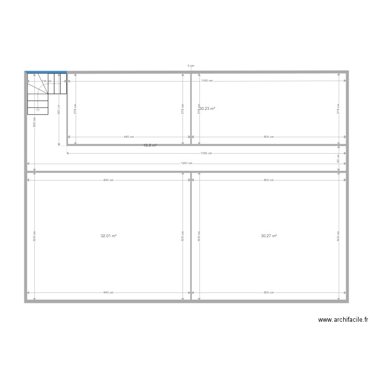 DOMONT 2nd 1etage. Plan de 0 pièce et 0 m2