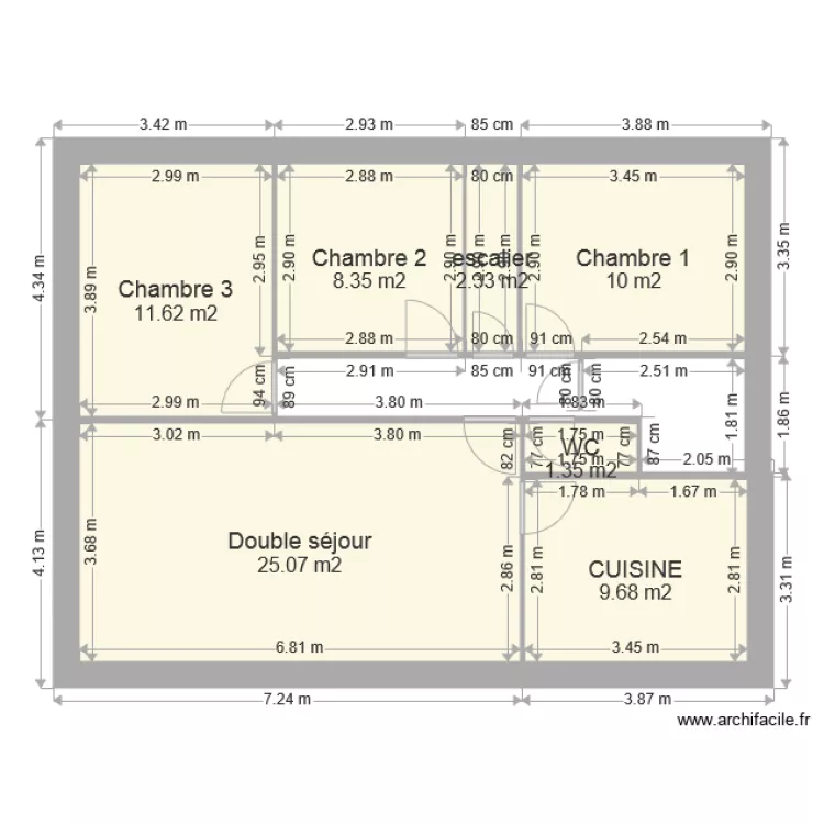 impasse des bruy&egrave;res d&eacute;c 2015. Plan de 