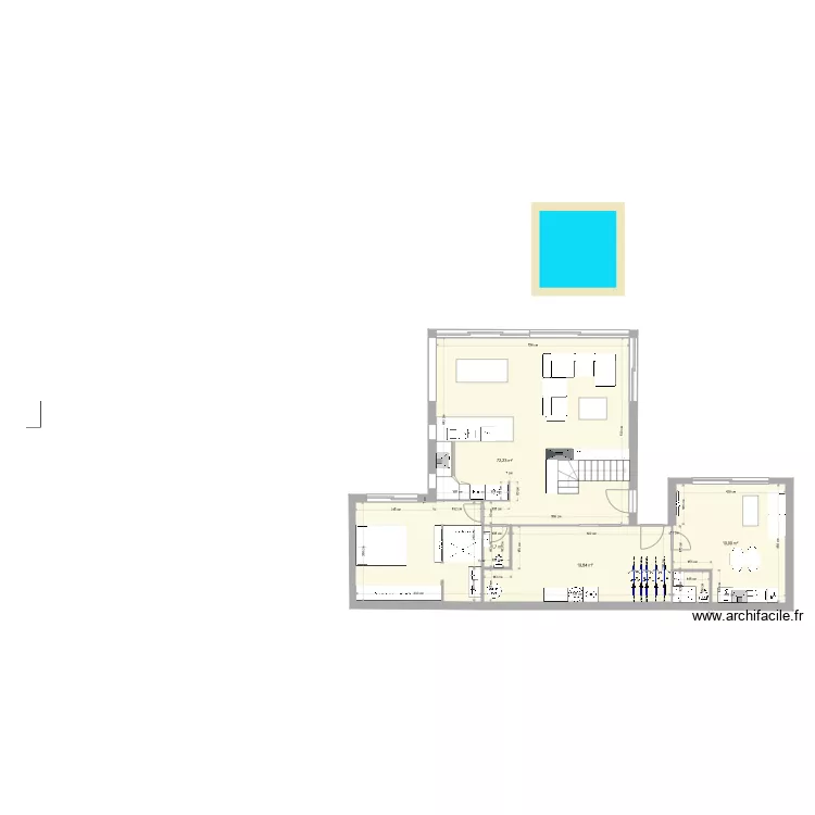 PROJET MAISON CED3. Plan de 