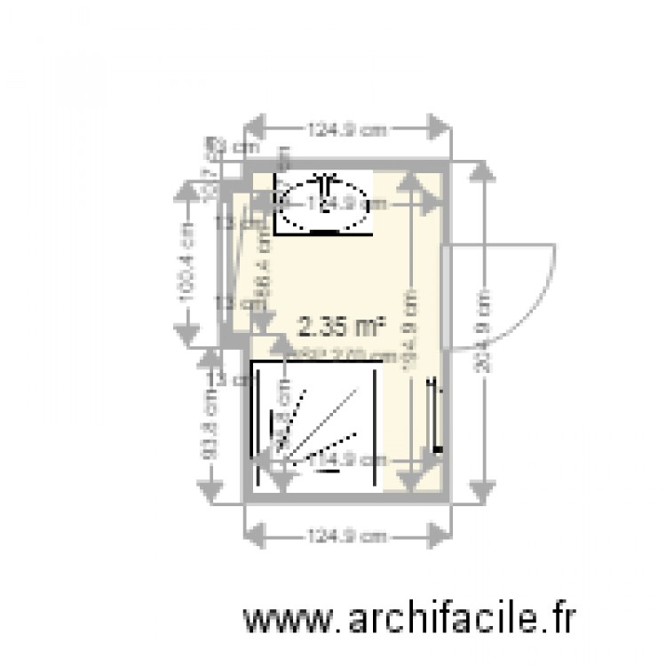 salle de bain 14052017. Plan de 0 pièce et 0 m2