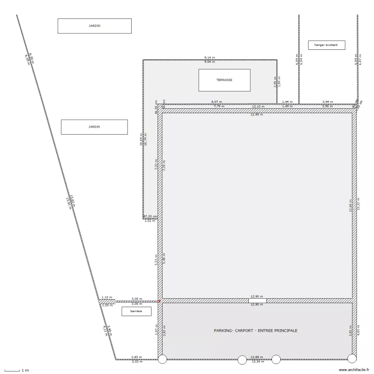 IMPLANTATION 17-02-2012 - Projet Spy - new. Plan de IMPLANTATION 17-02-2012 - Projet Spy - new. Plan de