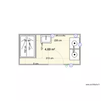 Plan SDB sous sol objectif