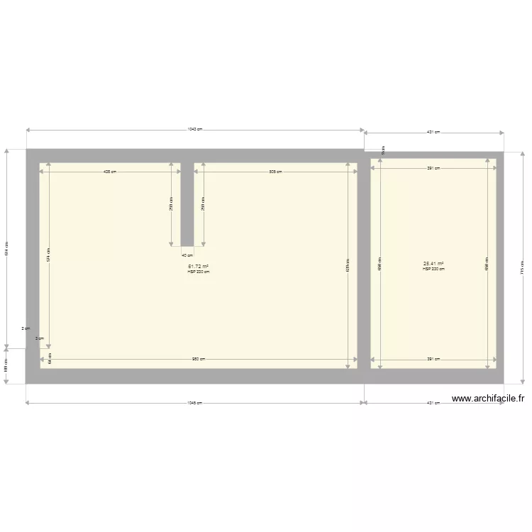 Le chatelet en brie. Plan de 
