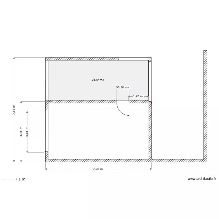 Garage simple. Plan de Garage simple. Plan de