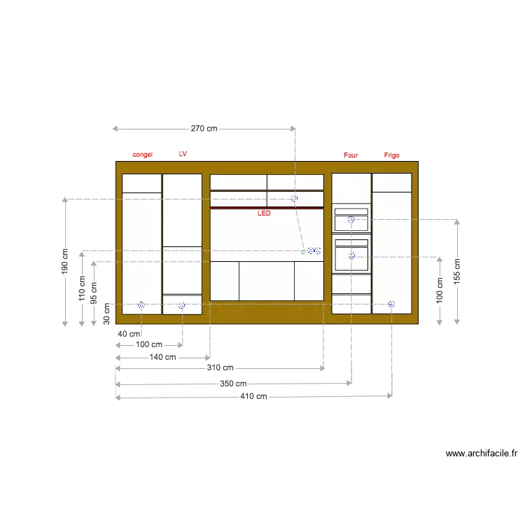 plan élec cuisine perso . Plan de plan élec cuisine perso . Plan de