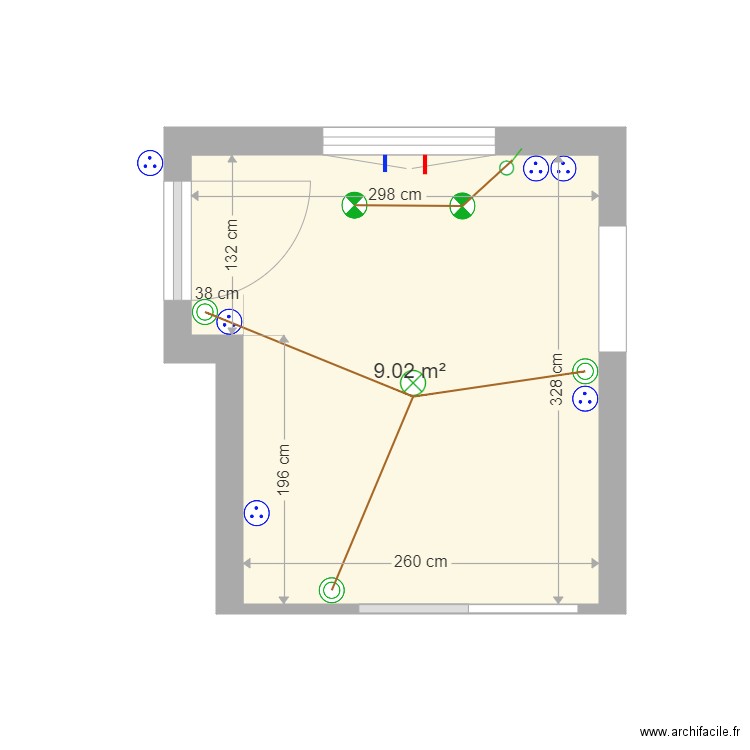 Cuisine été. Plan de 0 pièce et 0 m2