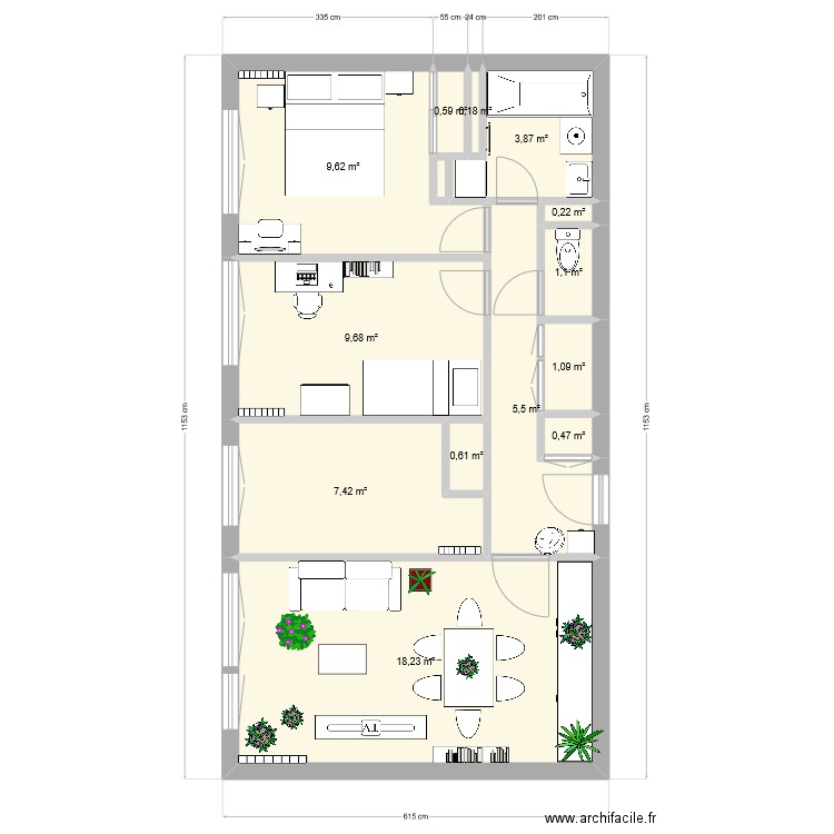 Thib2. Plan de 0 pièce et 0 m2