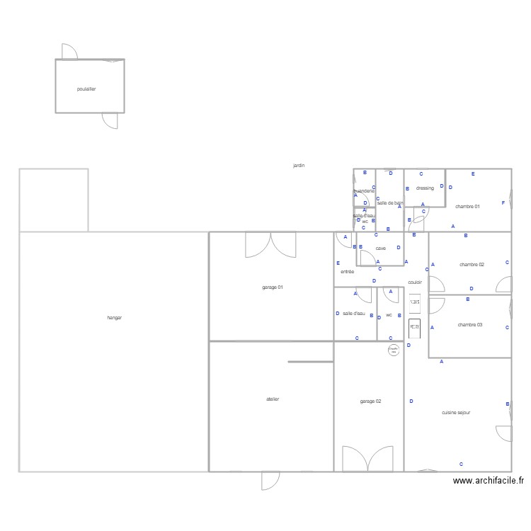 bartolo PB. Plan de 0 pièce et 0 m2