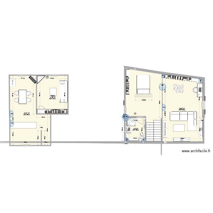 plan 2eme étage St Mammes. Plan de 0 pièce et 0 m2
