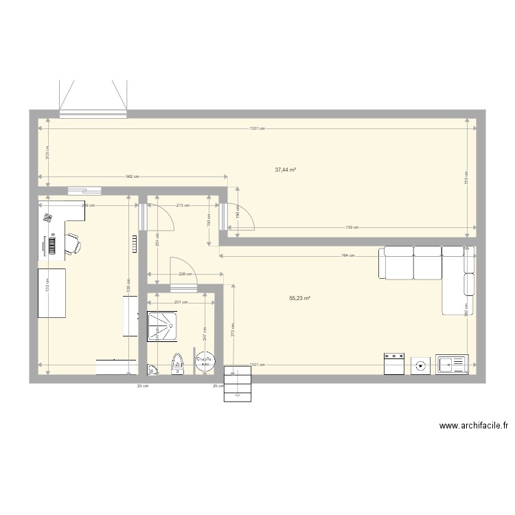 plan garage 2. Plan de 0 pièce et 0 m2