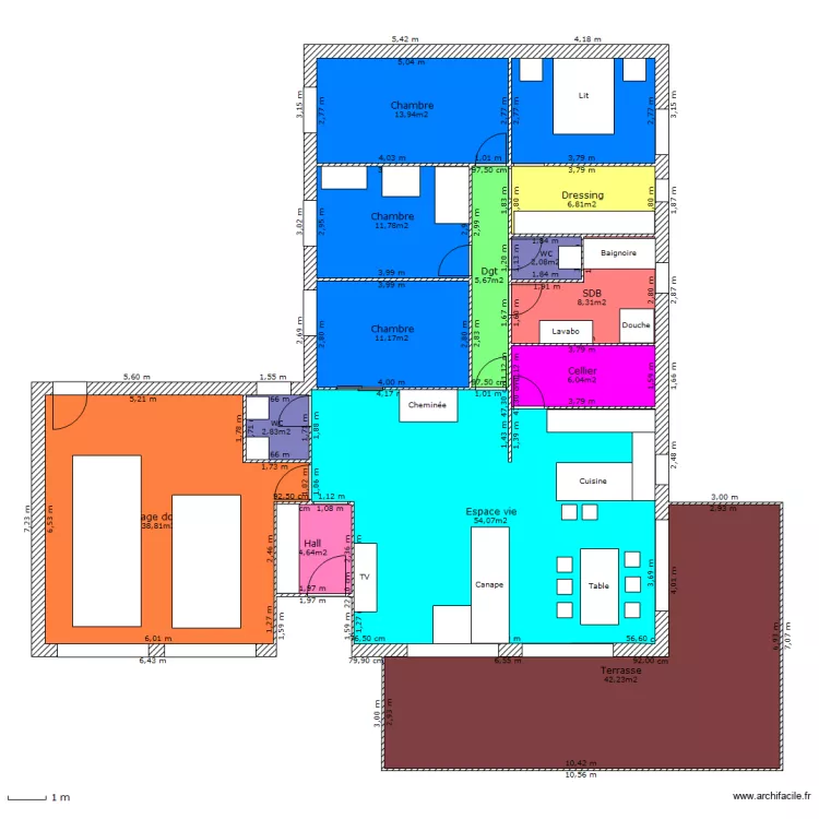 Barens. Plan de 