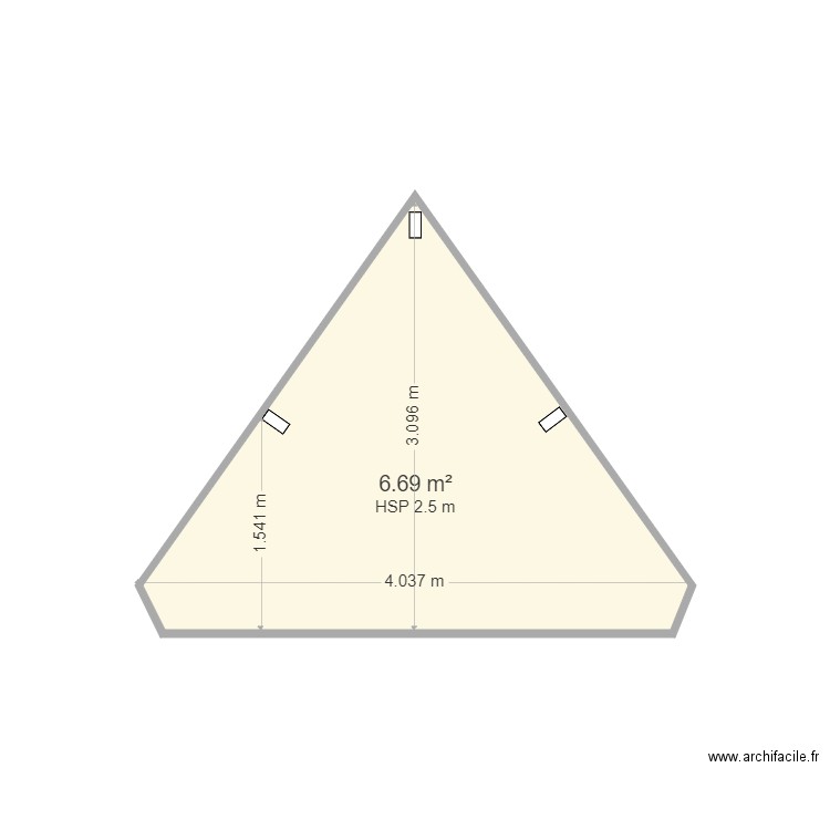 plan coupe Hardelot. Plan de 0 pièce et 0 m2