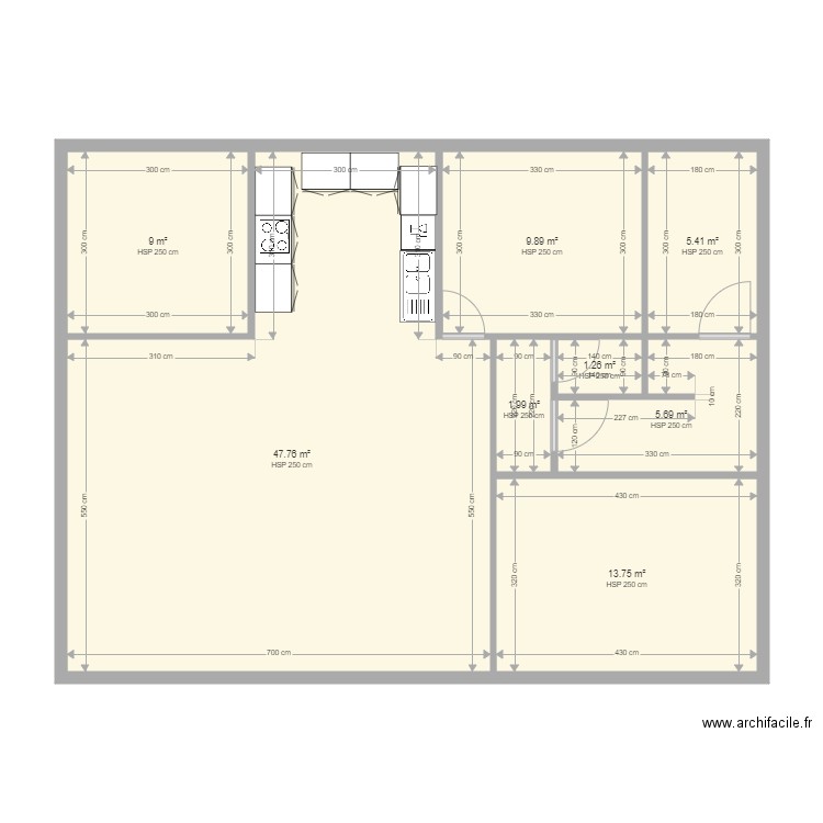 12 01 21. Plan de 0 pièce et 0 m2