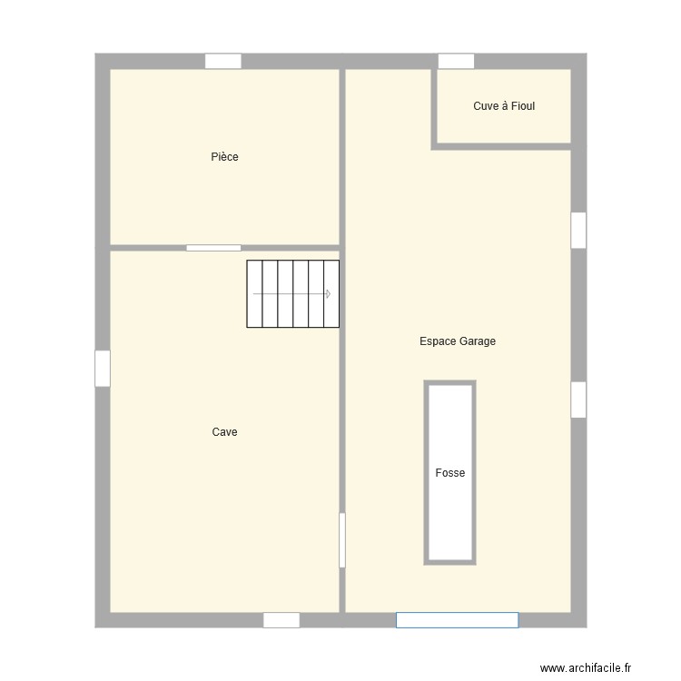 RDJ MAISON PLAN 1. Plan de 0 pièce et 0 m2