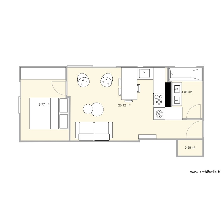 Rouvray 1. Plan de 0 pièce et 0 m2