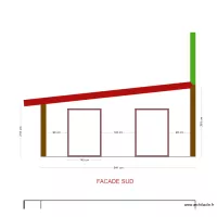 EXTENSION FACADE SUD 1