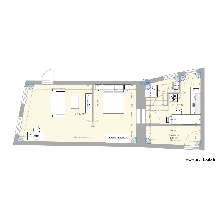 maison du 12 rdc fluides. Plan de 0 pièce et 0 m2