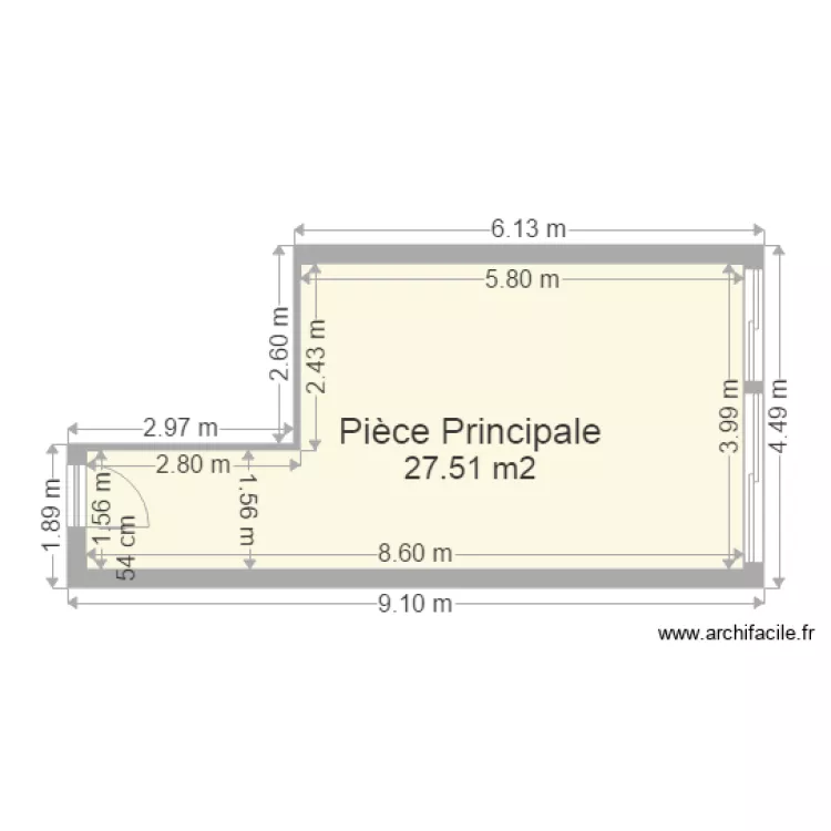 palmosa studio 1. Plan de palmosa studio 1. Plan de