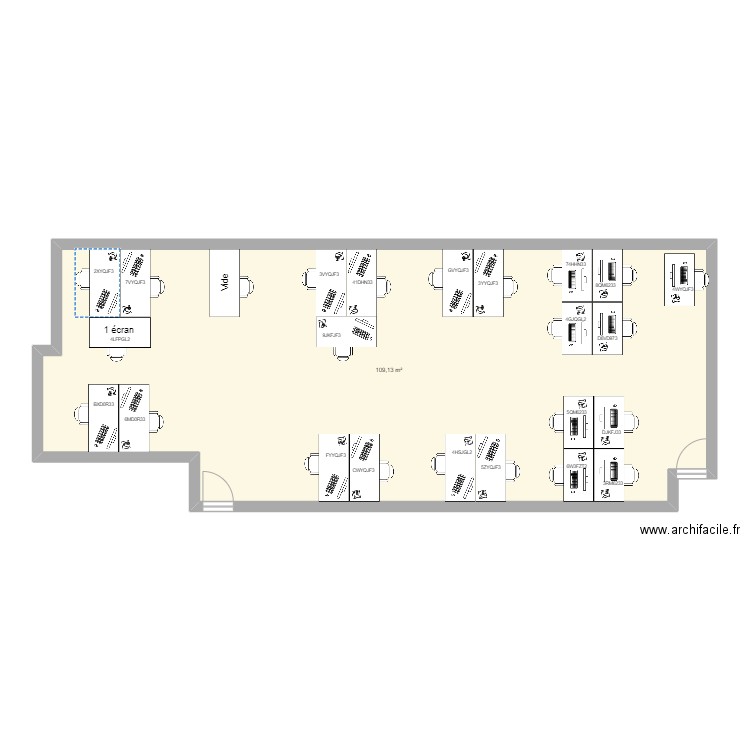 Multi Service Tag. Plan de 0 pièce et 0 m2