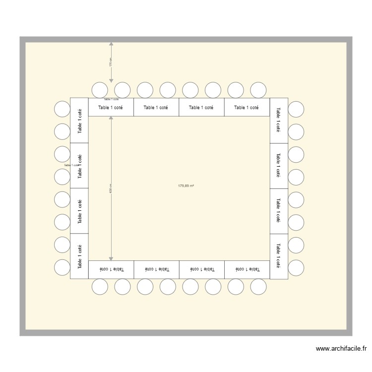 Plan – PLAN DE TABLE COMMUNION – Par sil1714 ️ | ArchiFacile