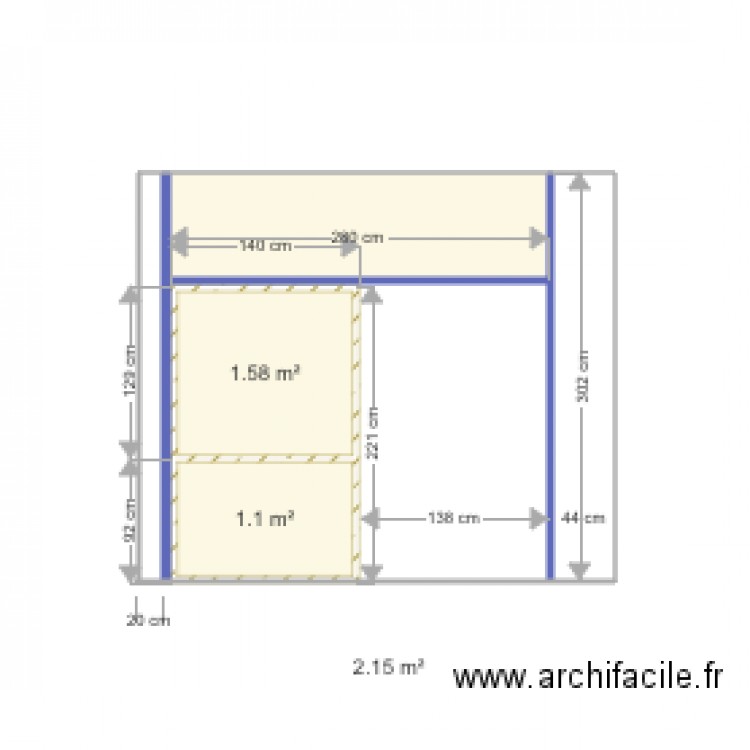 porte coulissante entrée. Plan de 0 pièce et 0 m2