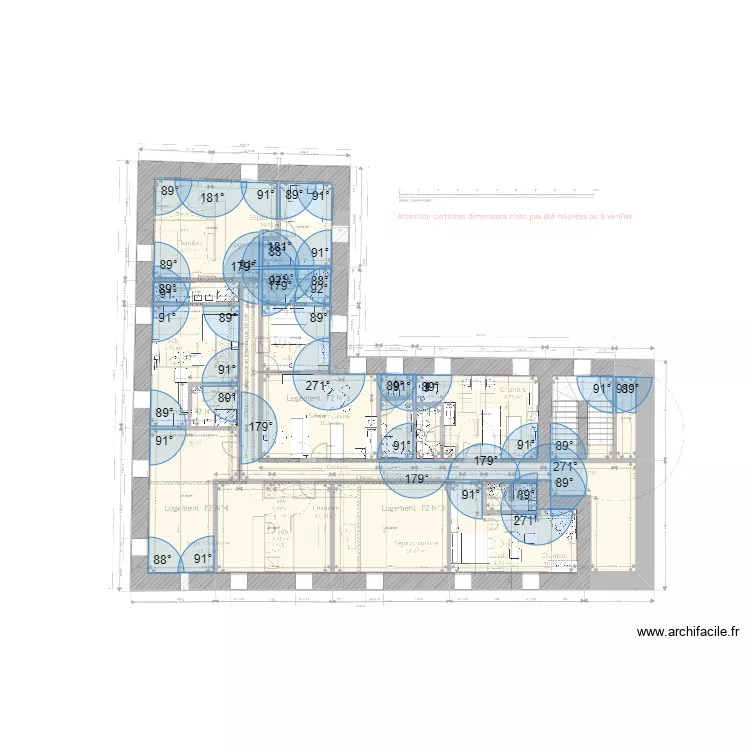 le couvent 10/22. Plan de 