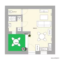 LOIRE LES MARAIS T3 RDC