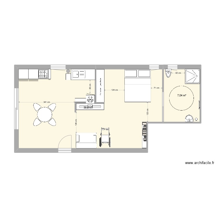Gîtes 4. Plan de 0 pièce et 0 m2