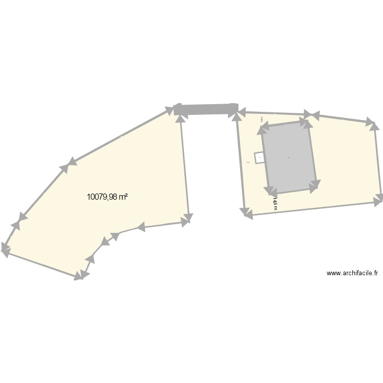 Bompard. Plan de 0 pièce et 0 m2