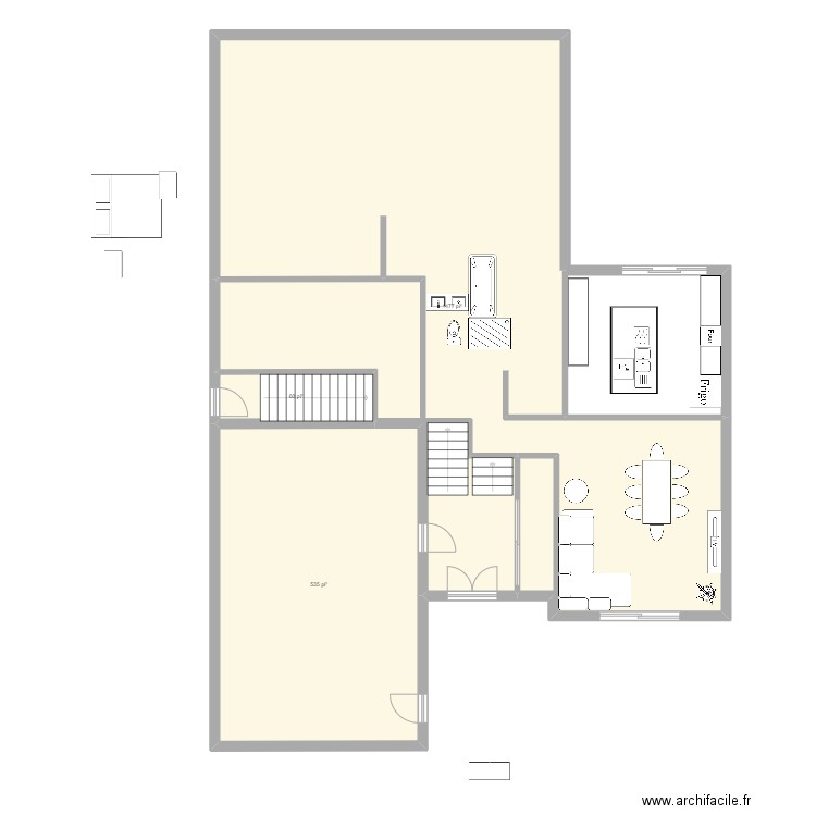 Maison - Test 1. Plan de 22 pièces et 373 m2
