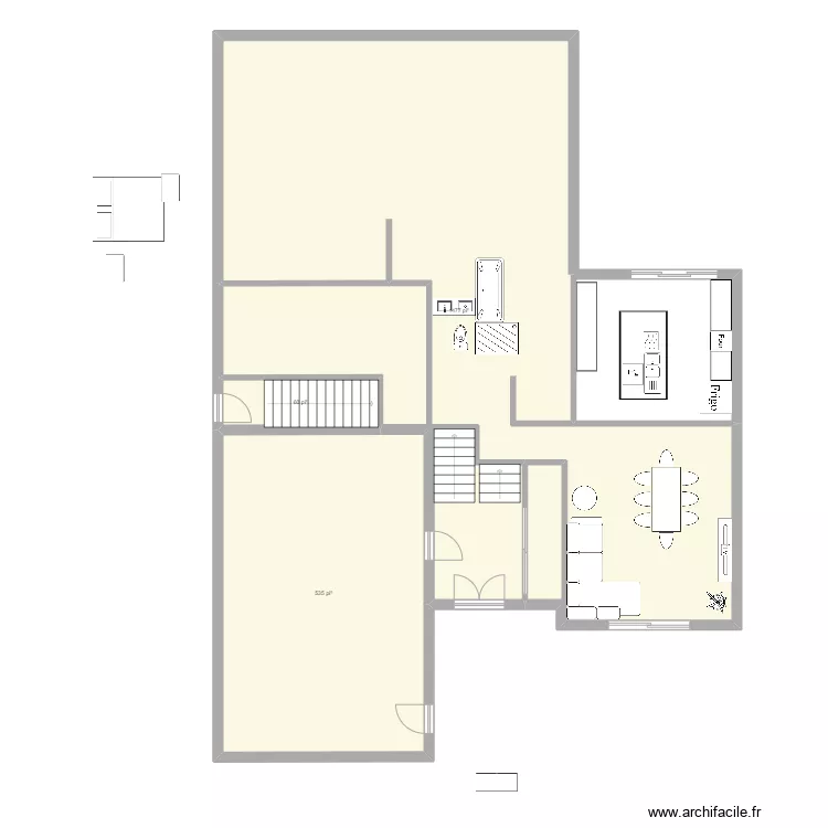 Maison - Test 1. Plan de 